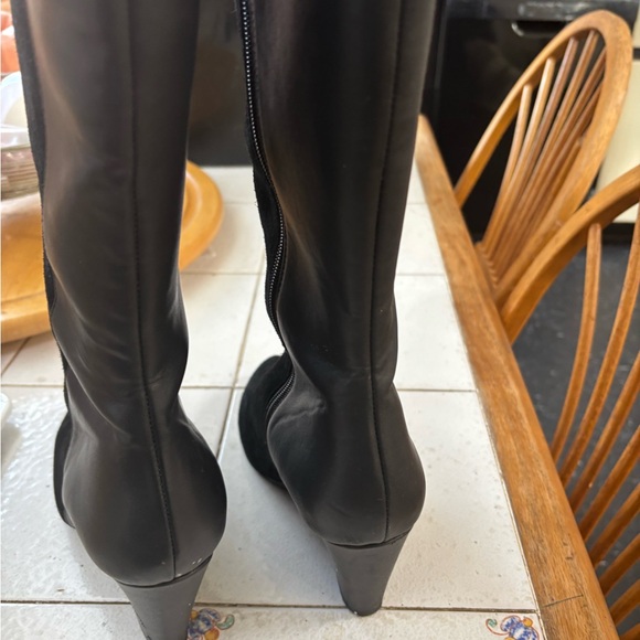 Wedge suede and leather, worn twice like new - Picture 5 of 5